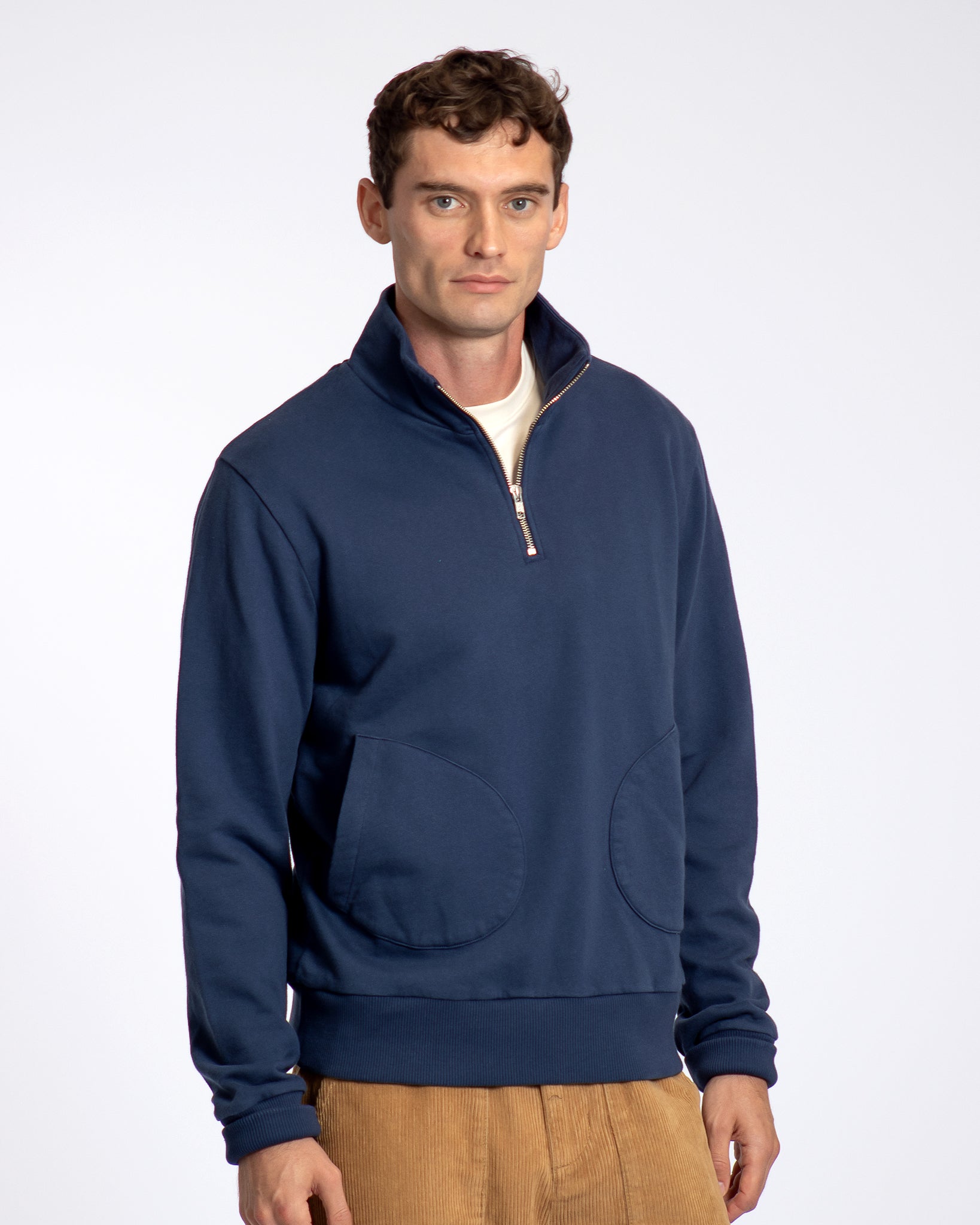 Sweatshirt funnel neck outlet